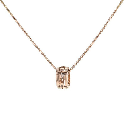 [Windsor Jewelry]PARENTESI NECKLACE PINK GOLD