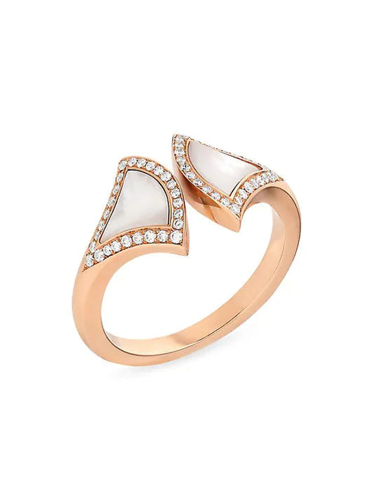 [Windsor Jewelry]DREAM MOP DIAMOND OPEN RING