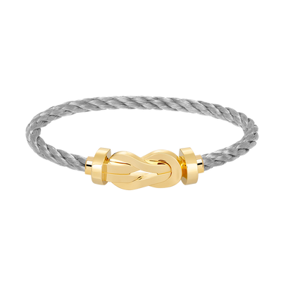 [Windsor Jewelry]CHANCE LARGE 8 FIGURE BUCKLE NO DIAMOND BRACELET GOLD