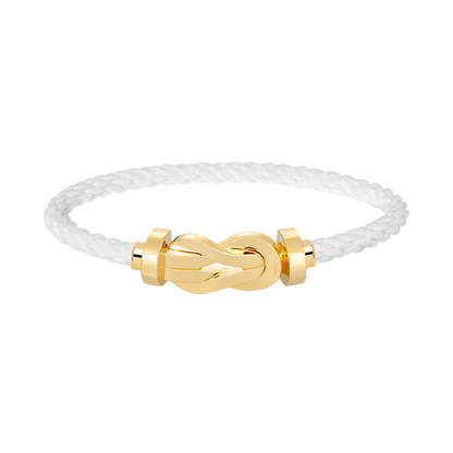 [Windsor Jewelry]CHANCE LARGE 8 FIGURE BUCKLE NO DIAMOND BRACELET GOLD