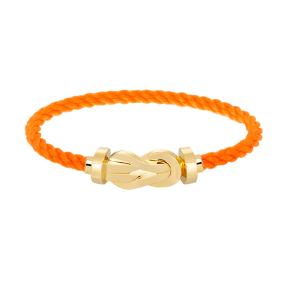 [Windsor Jewelry]CHANCE LARGE 8 FIGURE BUCKLE NO DIAMOND BRACELET GOLD