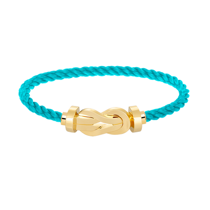 [Windsor Jewelry]CHANCE LARGE 8 FIGURE BUCKLE NO DIAMOND BRACELET GOLD