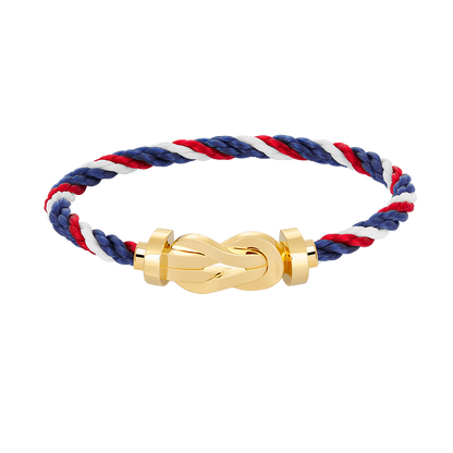 [Windsor Jewelry]CHANCE LARGE 8 FIGURE BUCKLE NO DIAMOND BRACELET GOLD