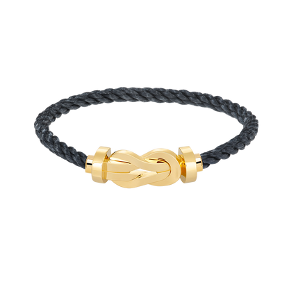 [Windsor Jewelry]CHANCE LARGE 8 FIGURE BUCKLE NO DIAMOND BRACELET GOLD