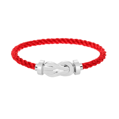 [Windsor Jewelry]CHANCE LARGE 8 FIGURE BUCKLE NO DIAMOND BRACELET SILVER