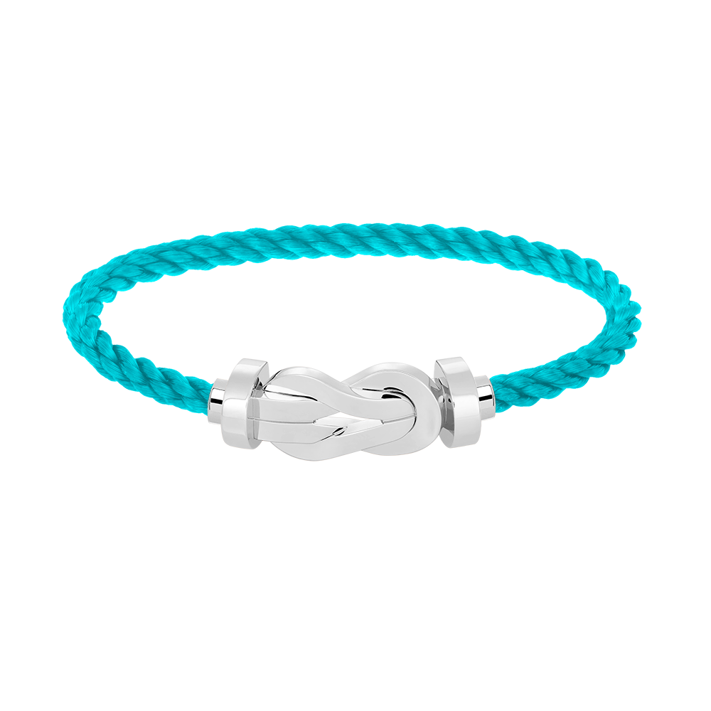 [Windsor Jewelry]CHANCE LARGE 8 FIGURE BUCKLE NO DIAMOND BRACELET SILVER