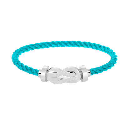 [Windsor Jewelry]CHANCE LARGE 8 FIGURE BUCKLE NO DIAMOND BRACELET SILVER