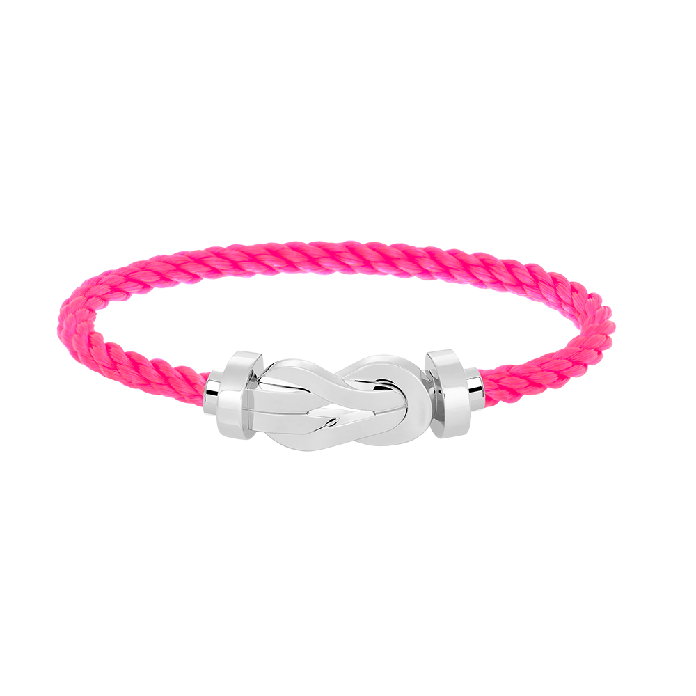 [Windsor Jewelry]CHANCE LARGE 8 FIGURE BUCKLE NO DIAMOND BRACELET SILVER