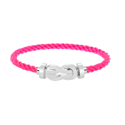 [Windsor Jewelry]CHANCE LARGE 8 FIGURE BUCKLE NO DIAMOND BRACELET SILVER