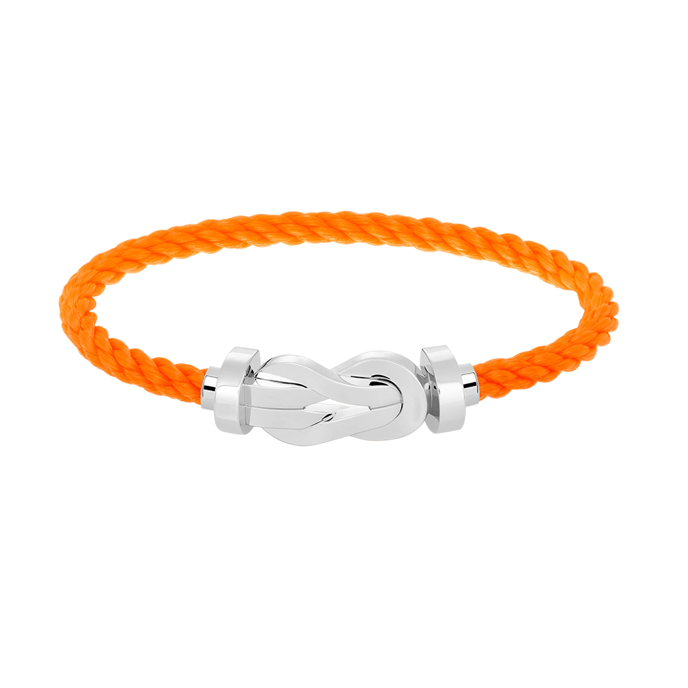 [Windsor Jewelry]CHANCE LARGE 8 FIGURE BUCKLE NO DIAMOND BRACELET SILVER