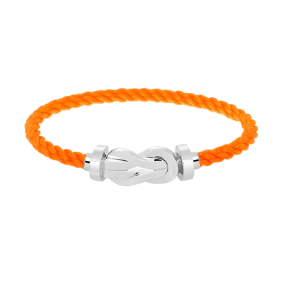 [Windsor Jewelry]CHANCE LARGE 8 FIGURE BUCKLE NO DIAMOND BRACELET SILVER