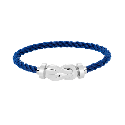 [Windsor Jewelry]CHANCE LARGE 8 FIGURE BUCKLE NO DIAMOND BRACELET SILVER