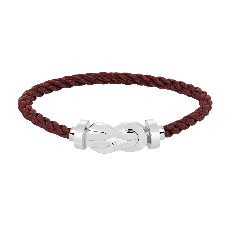 [Windsor Jewelry]CHANCE LARGE 8 FIGURE BUCKLE NO DIAMOND BRACELET SILVER