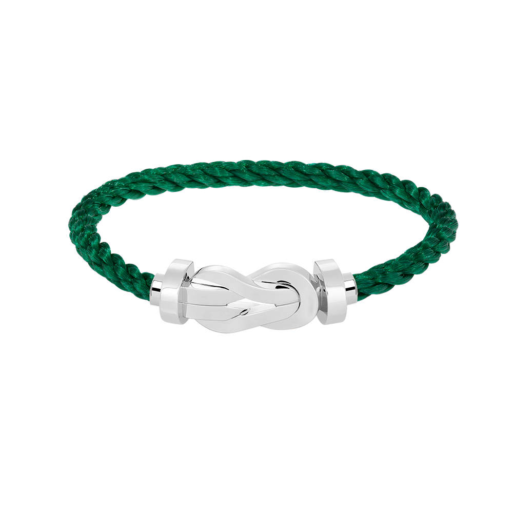 [Windsor Jewelry]CHANCE LARGE 8 FIGURE BUCKLE NO DIAMOND BRACELET SILVER