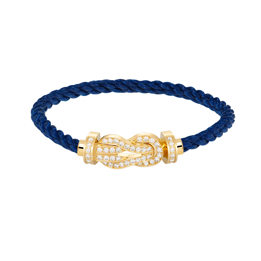 [Windsor Jewelry]CHANCE LARGE 8 FIGURE BUCKLE FULLDIAMOND BRACELET GOLD