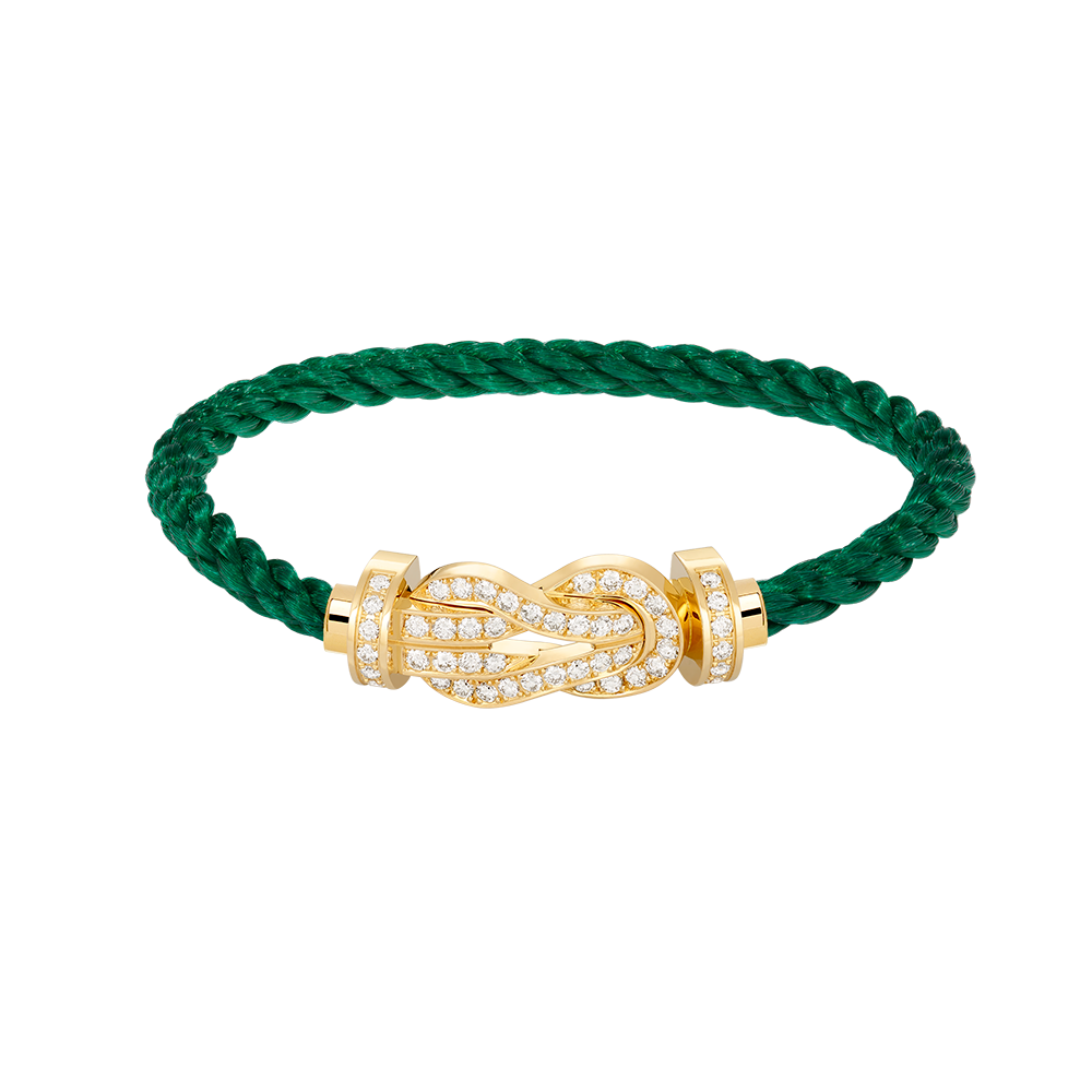 [Windsor Jewelry]CHANCE LARGE 8 FIGURE BUCKLE FULLDIAMOND BRACELET GOLD