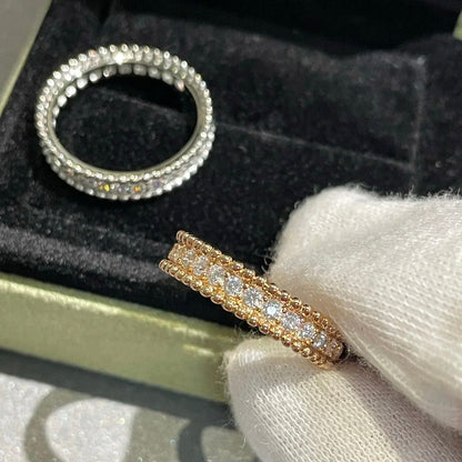 [Windsor Jewelry]PERLEE DIAMOND ROSE GOLD RING
