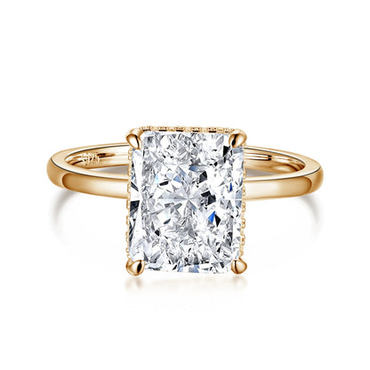 [Windsor Jewelry]4.0 Carat Ornate Enchanting Radiand Cut Banquet Ring
