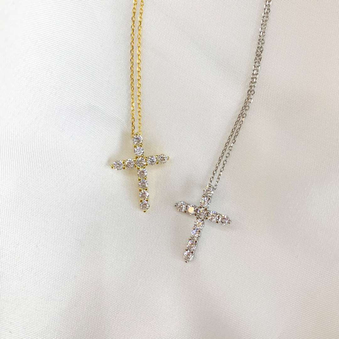 [Windsor Jewelry]Unique Cross Shape Necklace