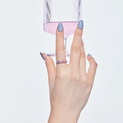 [Windsor Jewelry]Unique Colorful Emerald Cut Party Ring