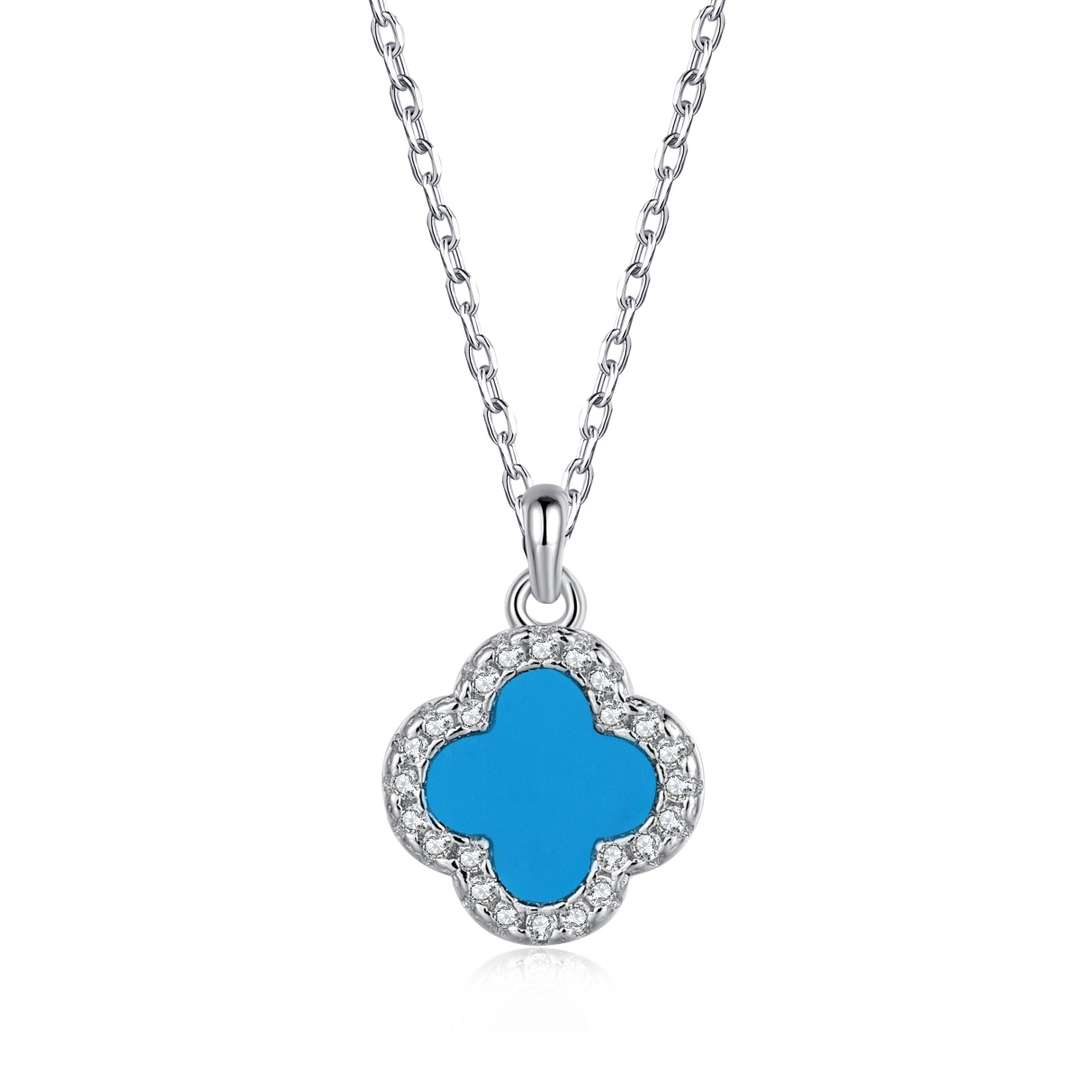[Windsor Jewelry]Dainty Flower Shape Necklace