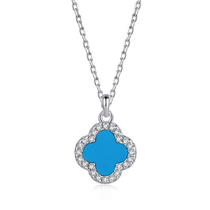 [Windsor Jewelry]Dainty Flower Shape Necklace