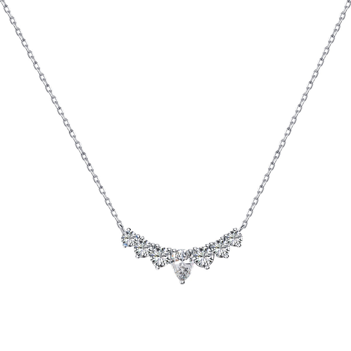 [Windsor Jewelry]Dainty Colorful Heart Necklace