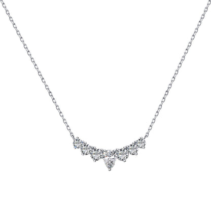 [Windsor Jewelry]Dainty Colorful Heart Necklace