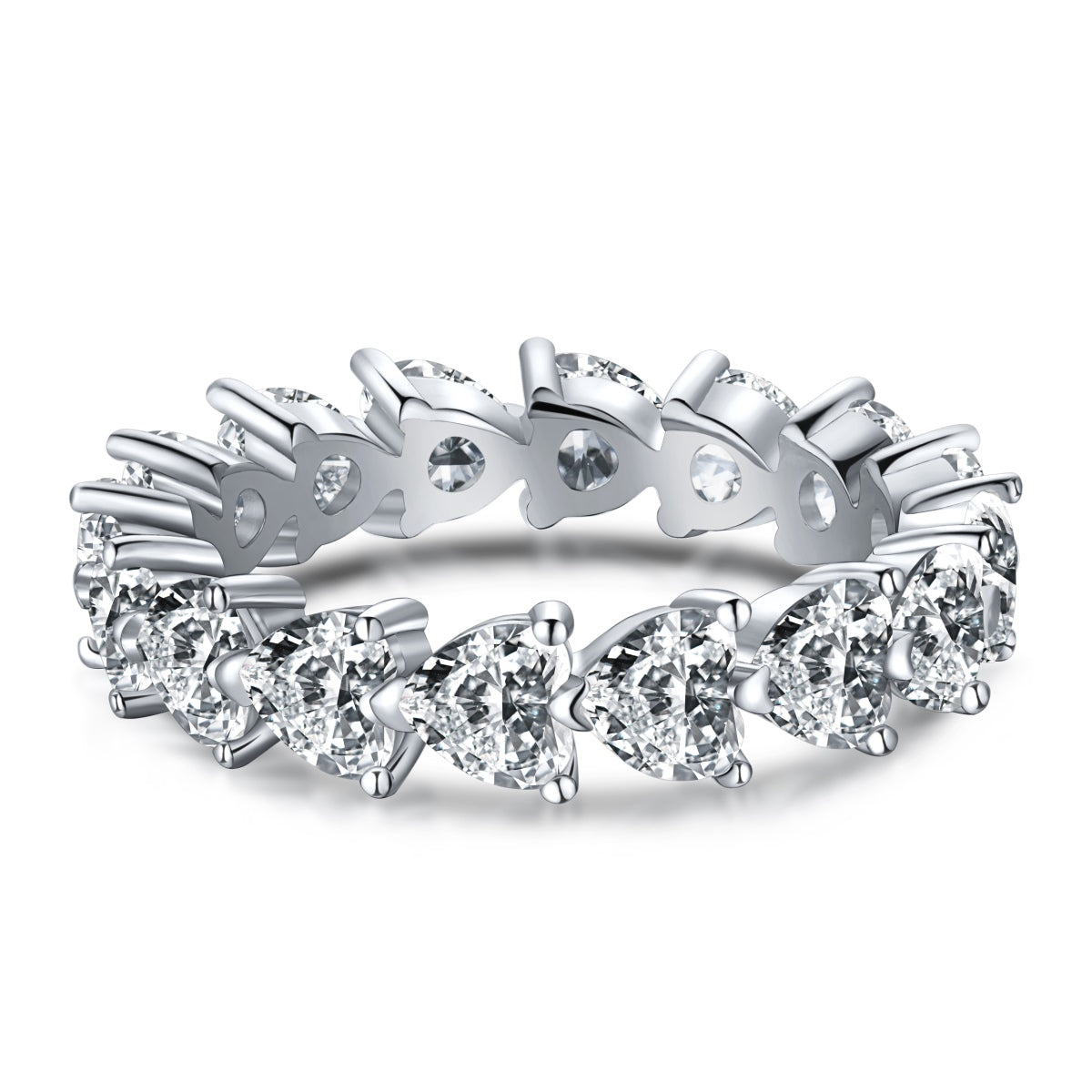 [Windsor Jewelry]0.25 Carat Radiant Romance Heart Cut Lover Ring