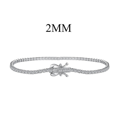 [Windsor Jewelry]Radiant Colorful Round Cut Party Bracelet