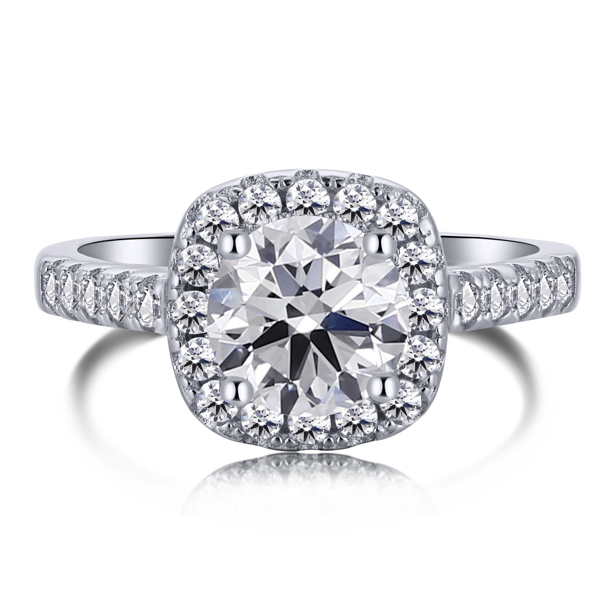 [Windsor Jewelry]Dazzling Resplendent Round Cut Wedding Ring
