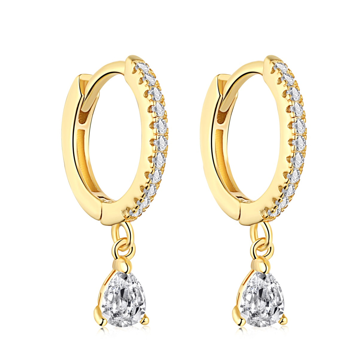 [Windsor Jewelry]Luxurious Geometric Drop Earrings