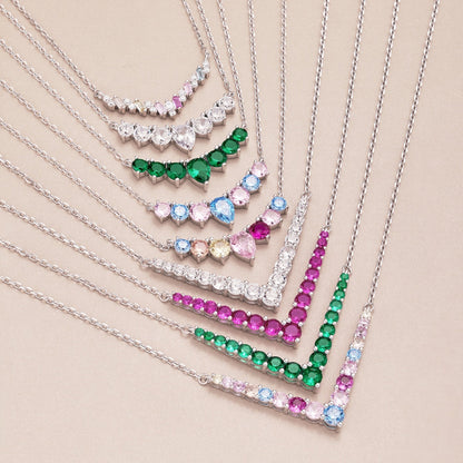 [Windsor Jewelry]Ornate Round Cut Necklace