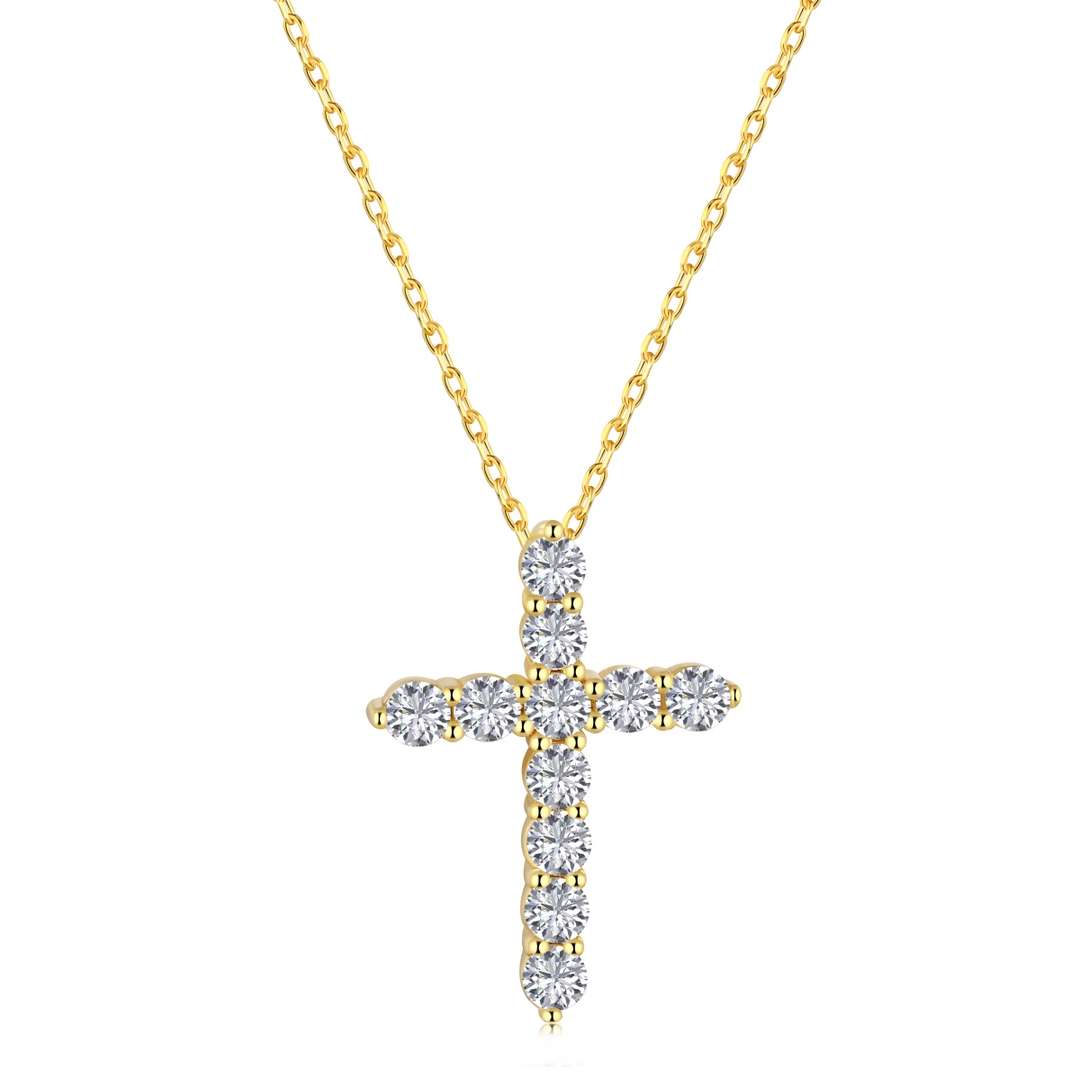 [Windsor Jewelry]Unique Cross Shape Necklace