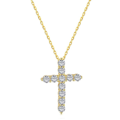 [Windsor Jewelry]Unique Cross Shape Necklace