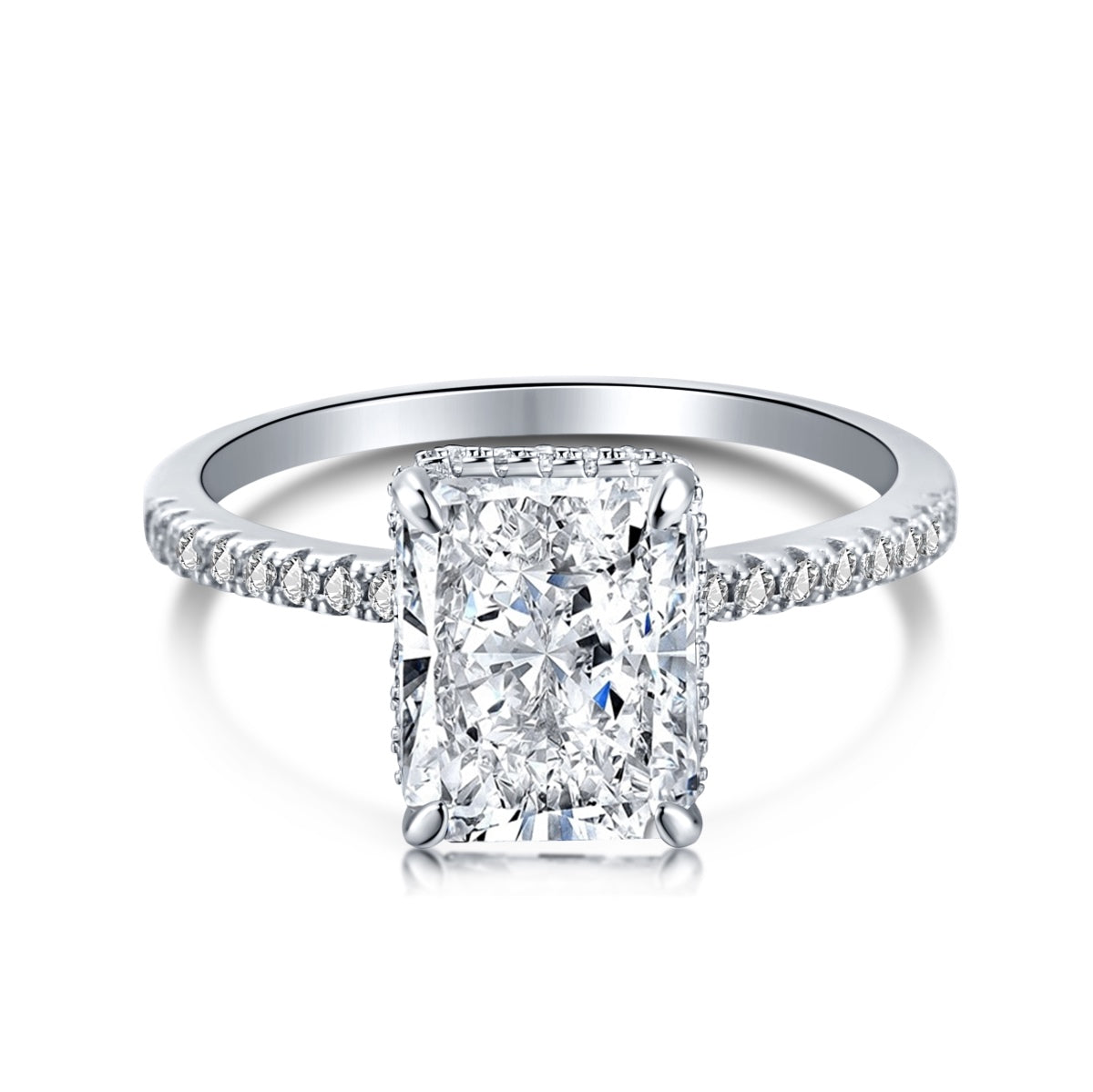 [Windsor Jewelry]4.0 Carat Luxurious Engagement Ring