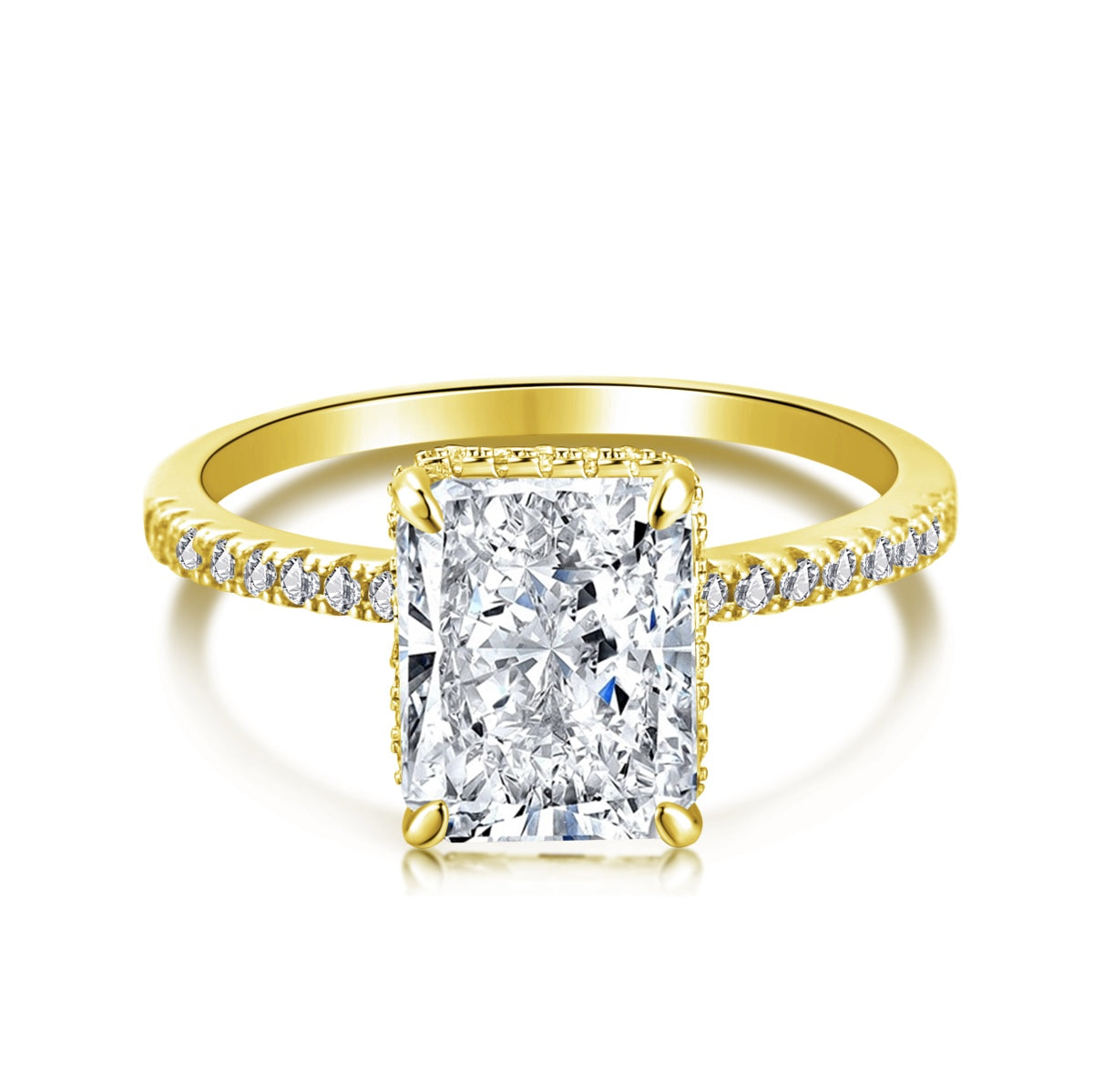 [Windsor Jewelry]4.0 Carat Luxurious Engagement Ring