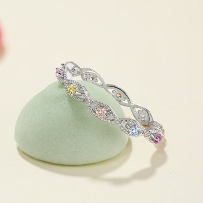 [Windsor Jewelry]Elegant Energetic Round Cut Daily Ring