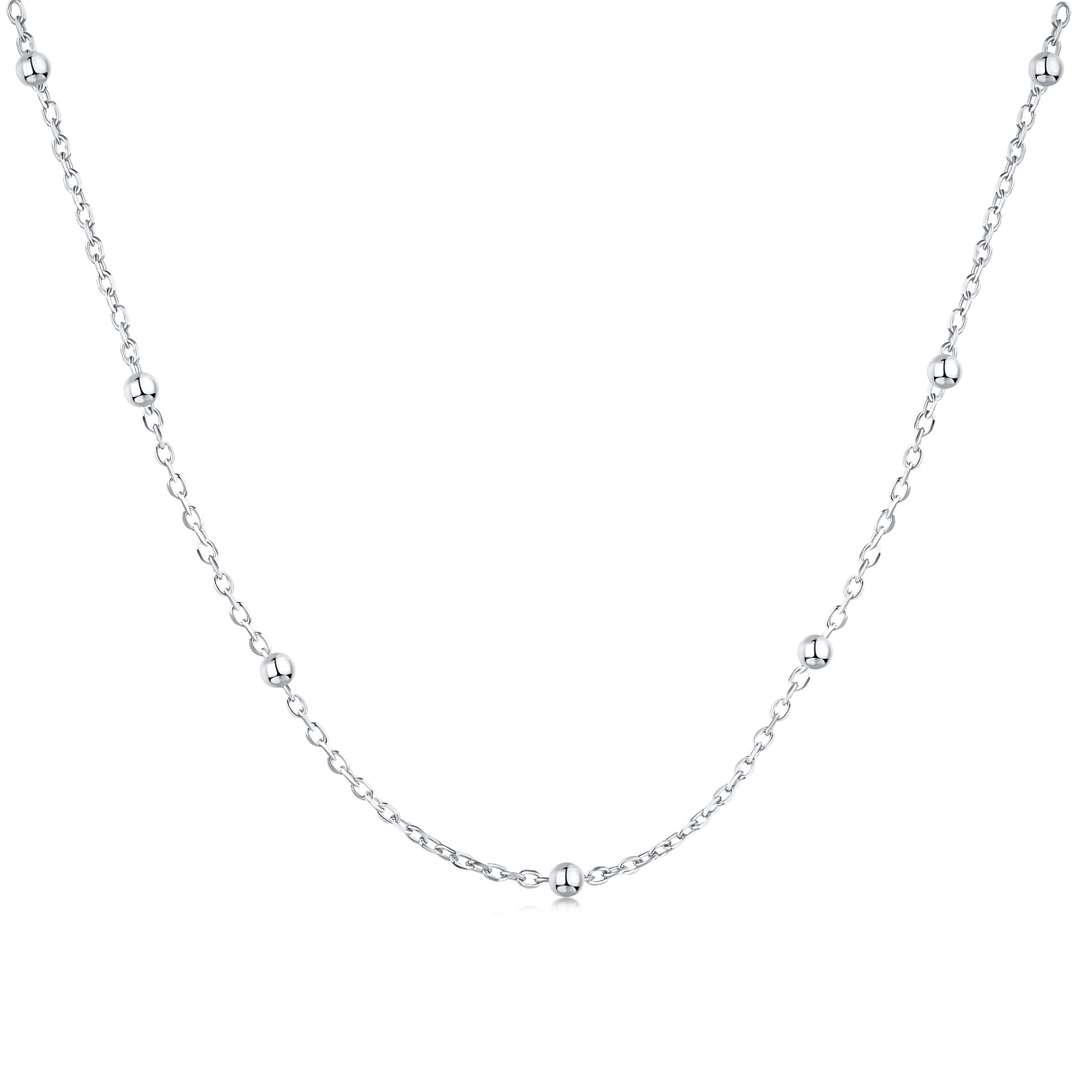 [Windsor Jewelry]Small Bead Clavicle Chain Simple Necklace