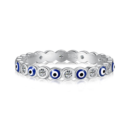 [Windsor Jewelry]Sparkling Vibrant Round Shape Daily Ring