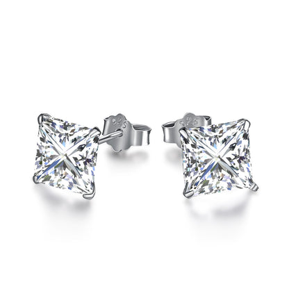 [Windsor Jewelry]Ornate Square Shape Earrings