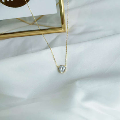 [Windsor Jewelry]Luxurious Round Cut Necklace