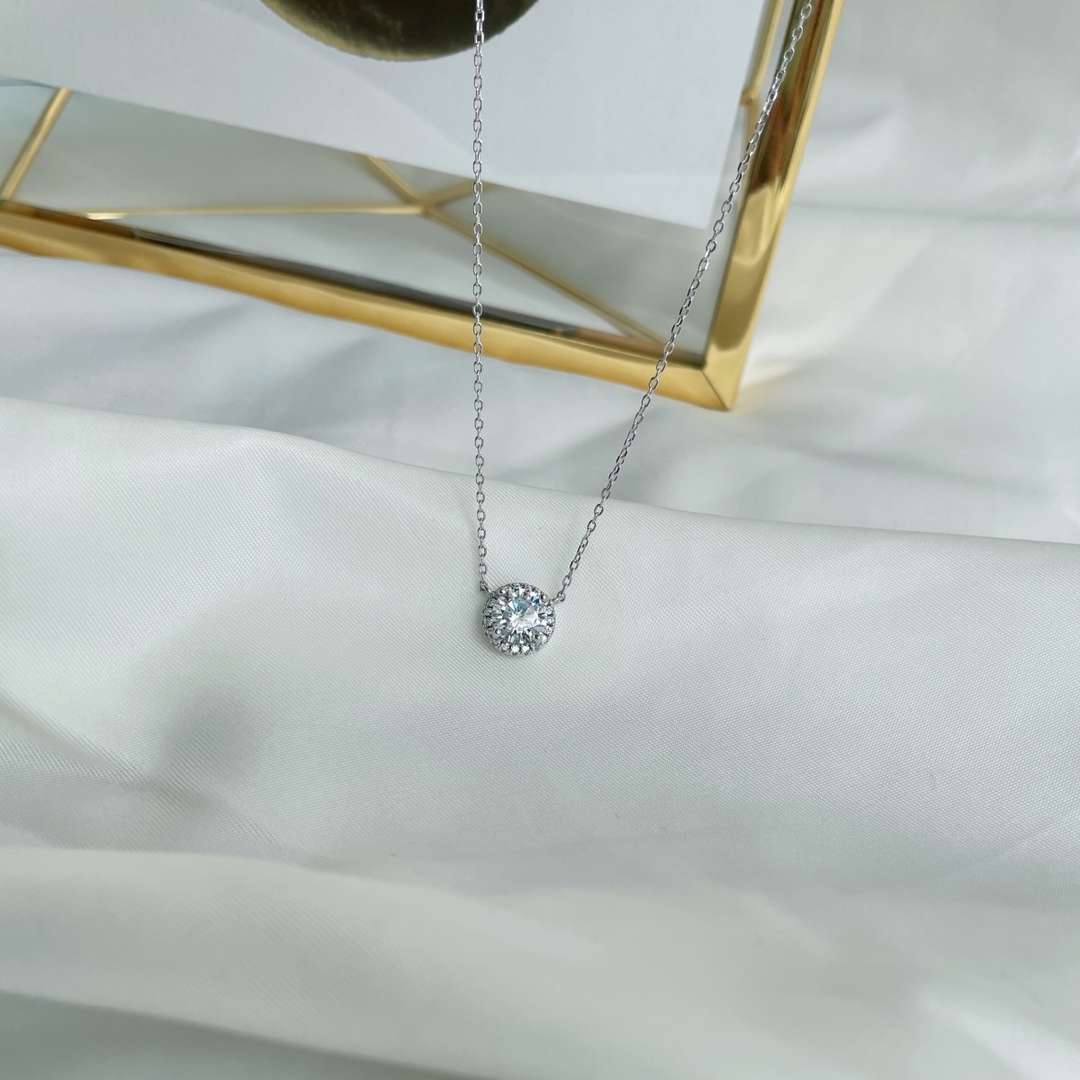 [Windsor Jewelry]Luxurious Round Cut Necklace