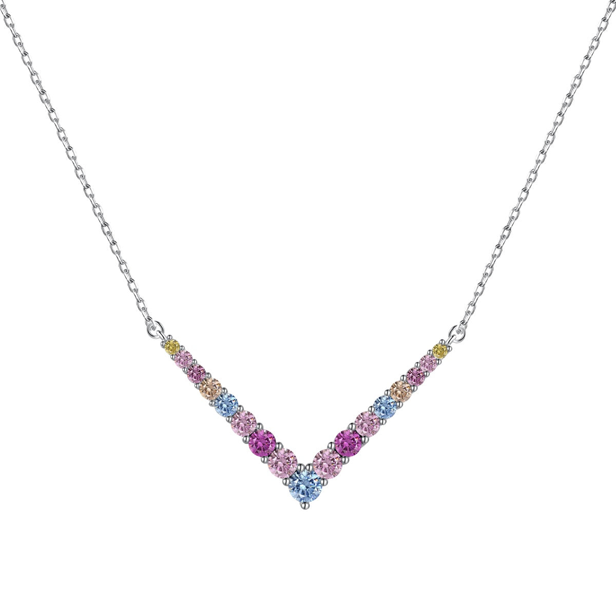 [Windsor Jewelry]Ornate Round Cut Necklace