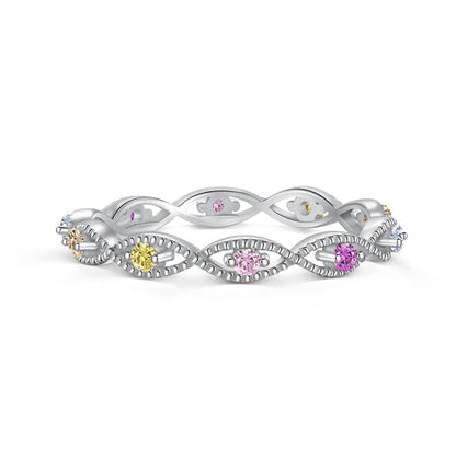 [Windsor Jewelry]Elegant Energetic Round Cut Daily Ring
