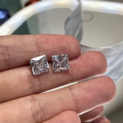 [Windsor Jewelry]Ornate Square Shape Earrings