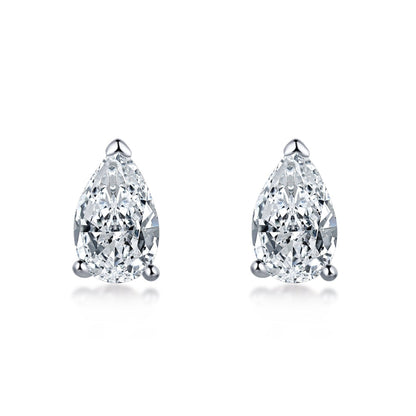 [Windsor Jewelry]Ornate Water Drop Shape Earrings