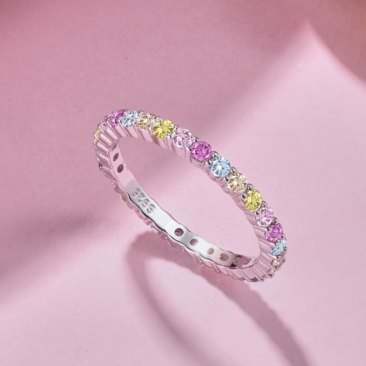 [Windsor Jewelry]Elegant Vivid Round Cut Daily Ring