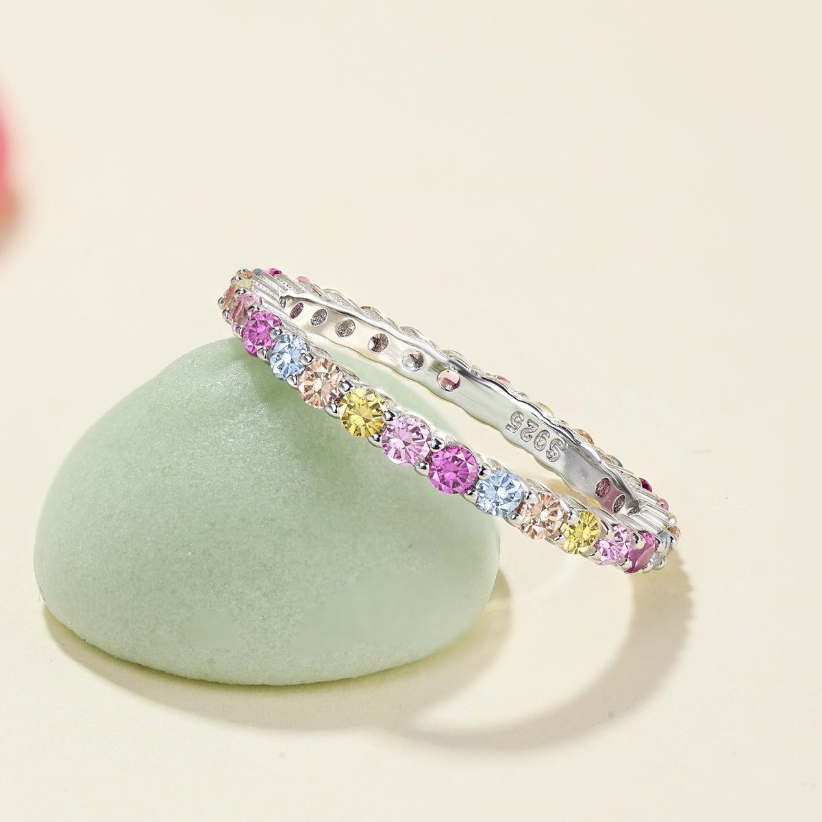 [Windsor Jewelry]Elegant Vivid Round Cut Daily Ring