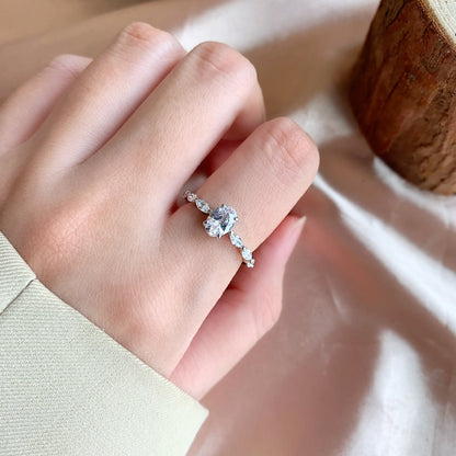 [Windsor Jewelry]0.75 Carat Luxurious Vibrant Elongated Cushion Cut Daily Ring
